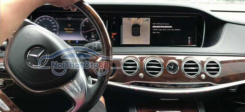 Camera 360  cho xe Mercedes S400