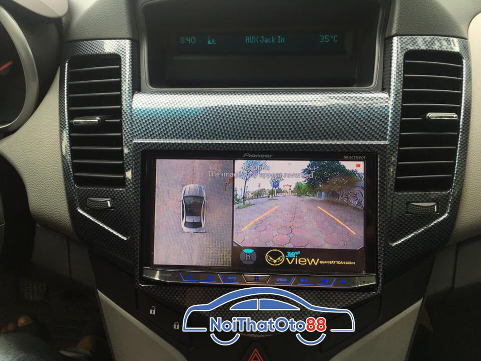 Camera 360 độ Oview cho xe Chevrolet Cruze
