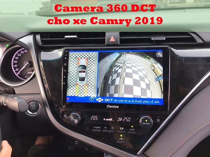 Camera 360 DCT cho xe CamryCamera 360 DCT cho xe Camry