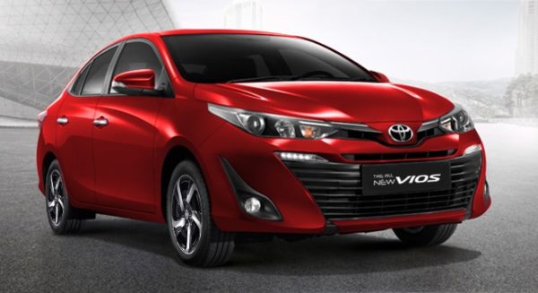 Xe ô tô tiết kiệm nguyên liệu Toyota Vios