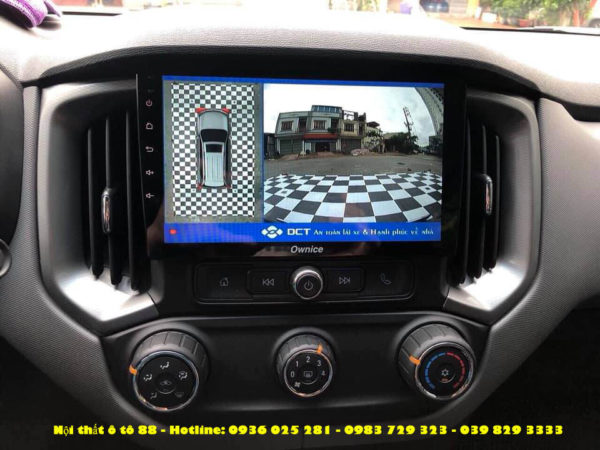 Camera 360 DCT cho xe Chevrolet Colorado