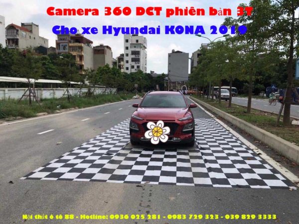 Camera 360 DCT cho xe Hyundai KONA 2019