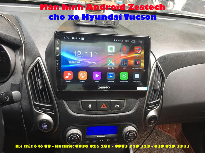 Màn hình Android Zestech cho xe Hyundai Tucson